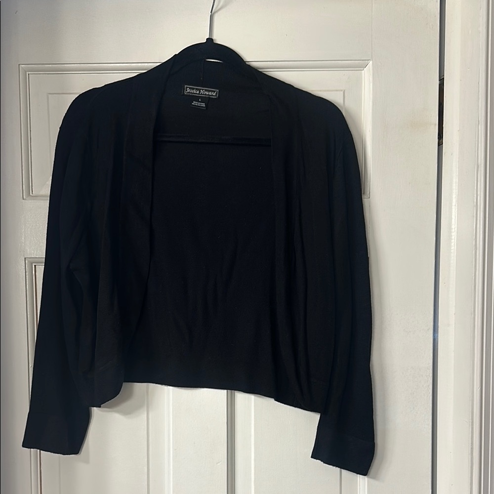 Jessica Howard Black Half Cardigan